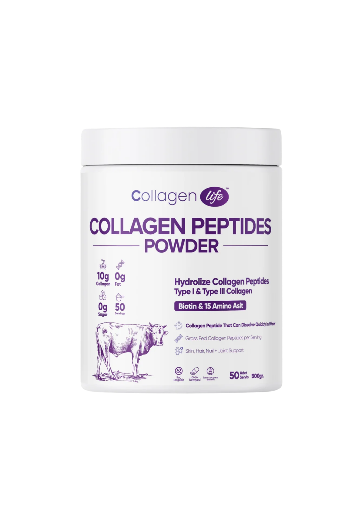 CollagenLife 100% Hydrolysed Collagen Powder