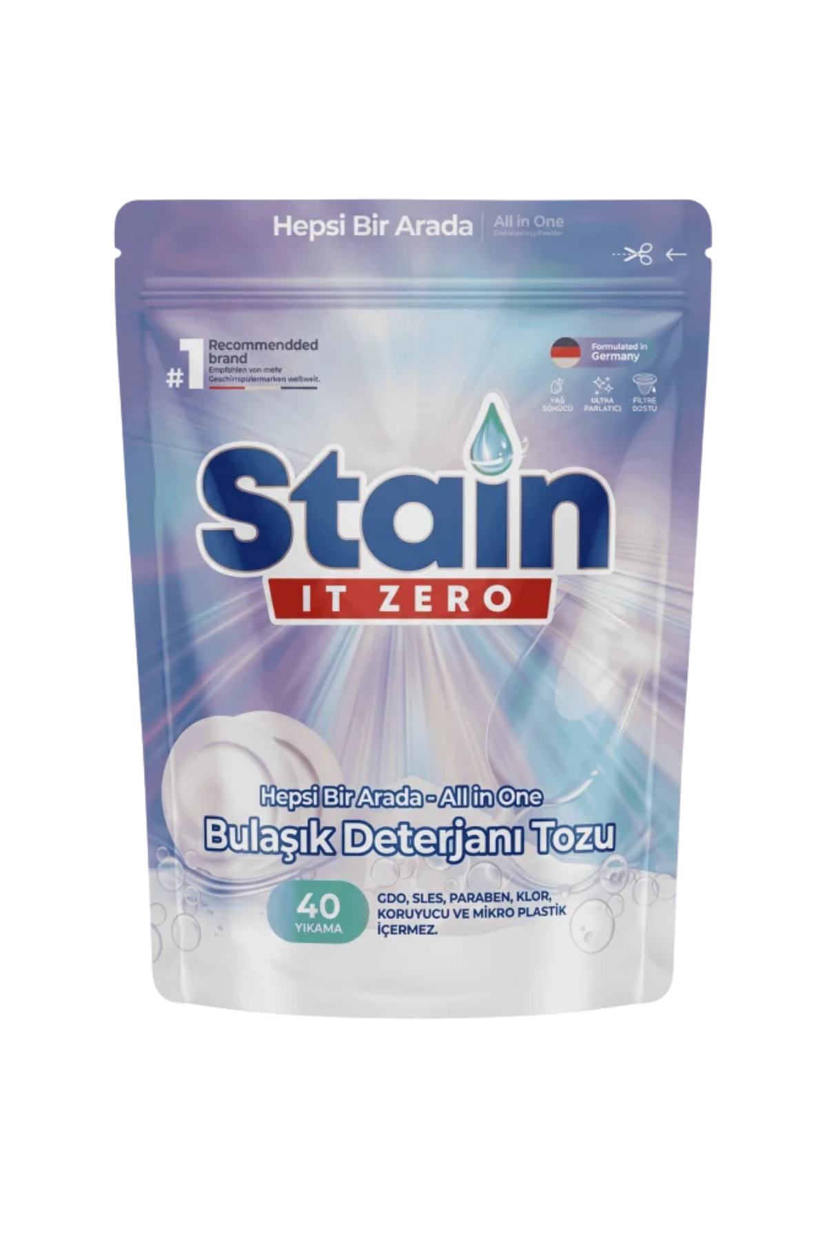 Stain it Zero Dishwashing Liquid Powder