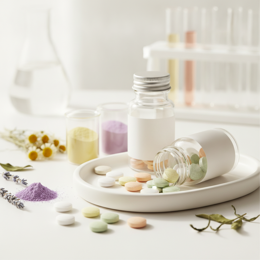 Gıda Takviyesi Markası Kurarken Vitamin ve Mineral Tablet Üretimi