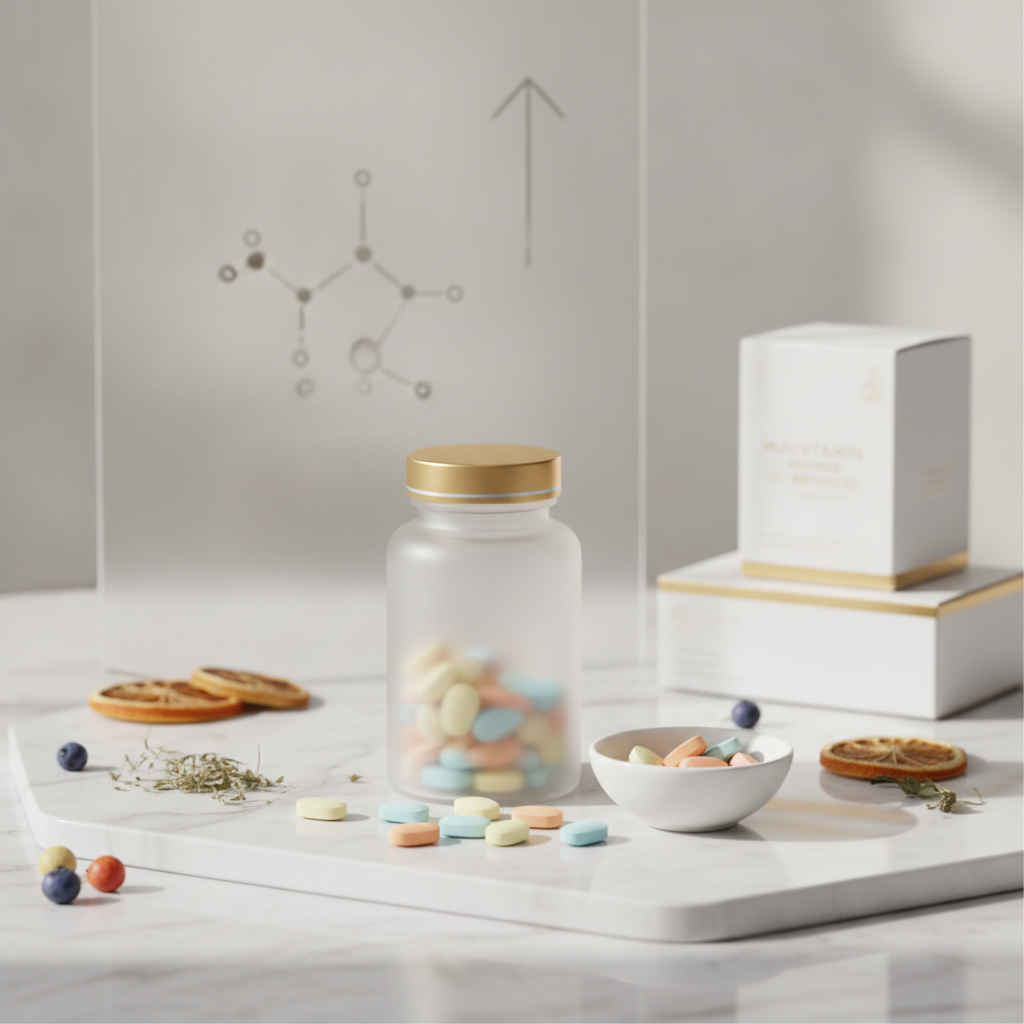 Fason Üretimle Güçlü Markanız İçin Multivitamin ve Mineral Tablet Üretimi