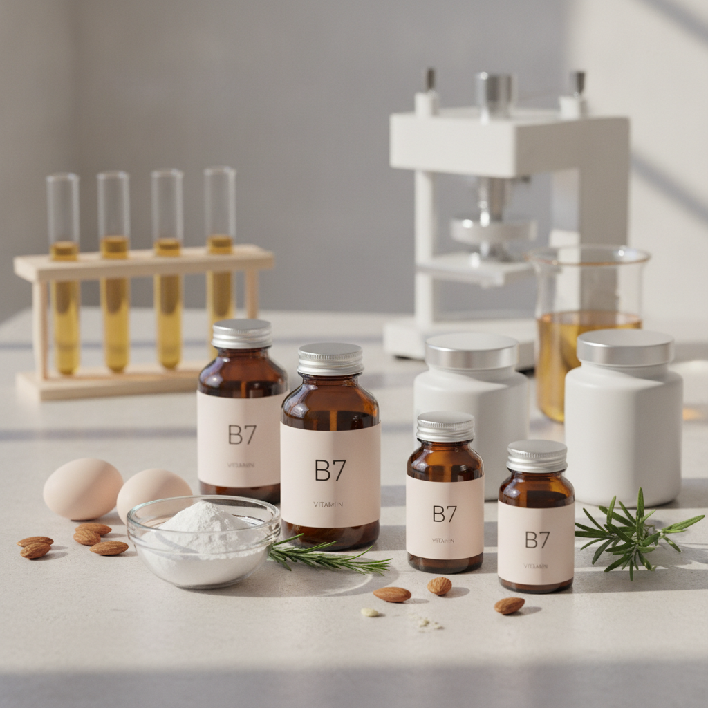 Girişimciler İçin Yeni Nesil B7 Vitamini (Biotin) Takviyesi Üretimi