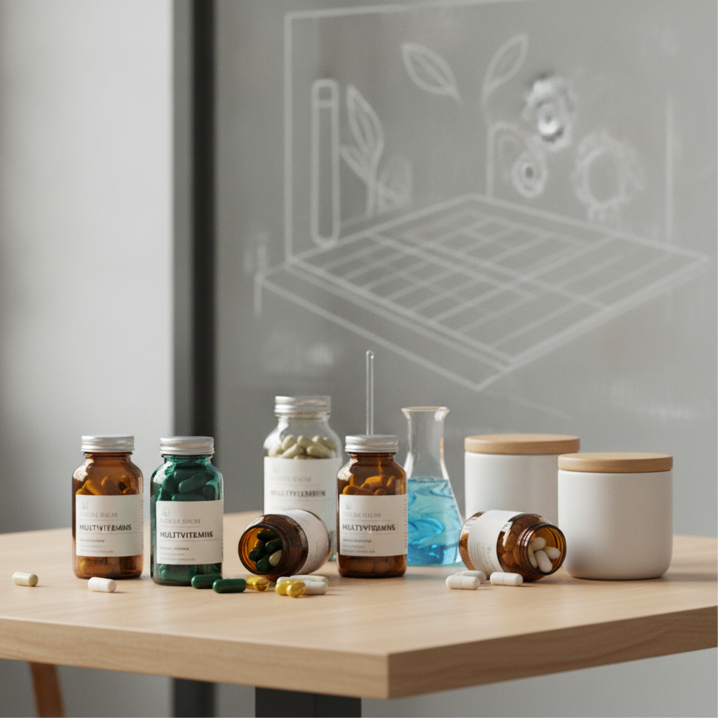 Gıda Takviyesi Markanızı Fason Üretimle Güçlü Multivitaminlerle Kurun