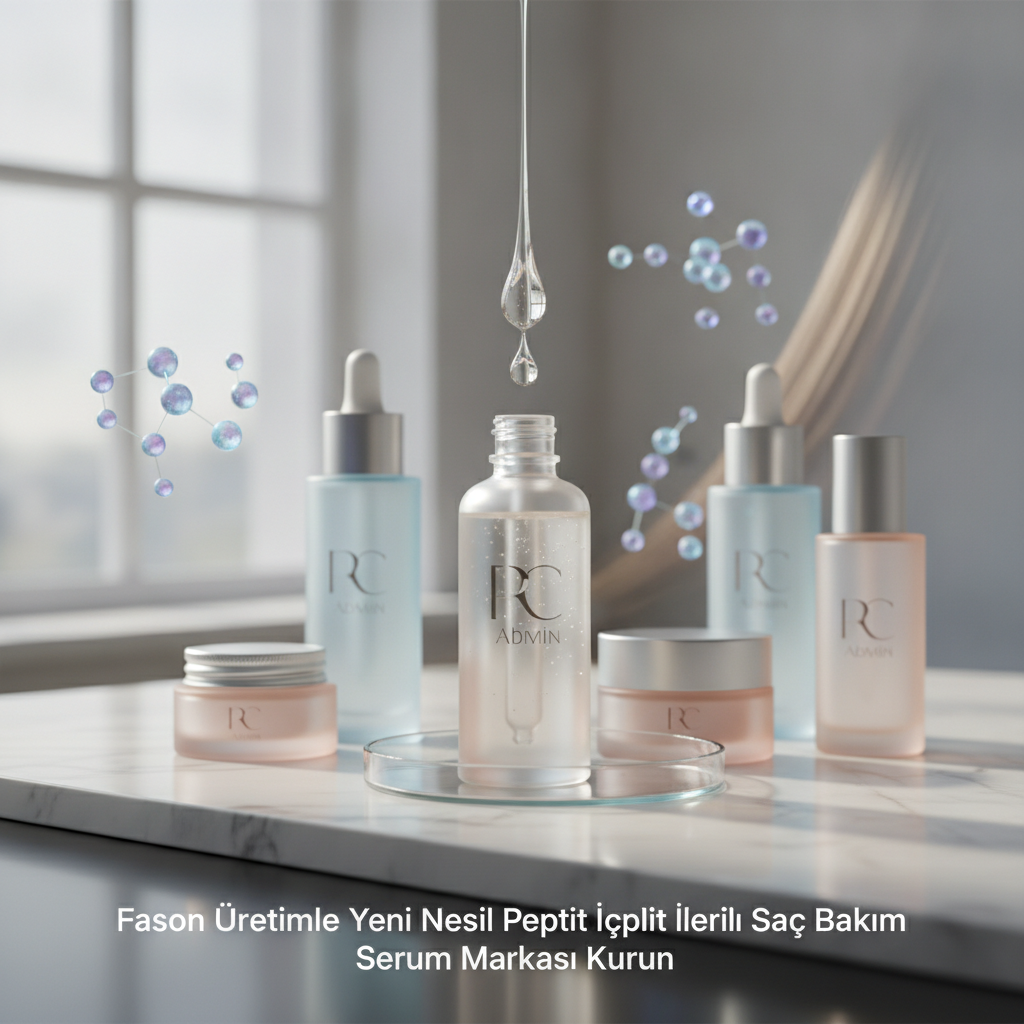Fason Üretimle Yeni Nesil Peptit İçerikli Saç Bakım Serumu Markası Kurun